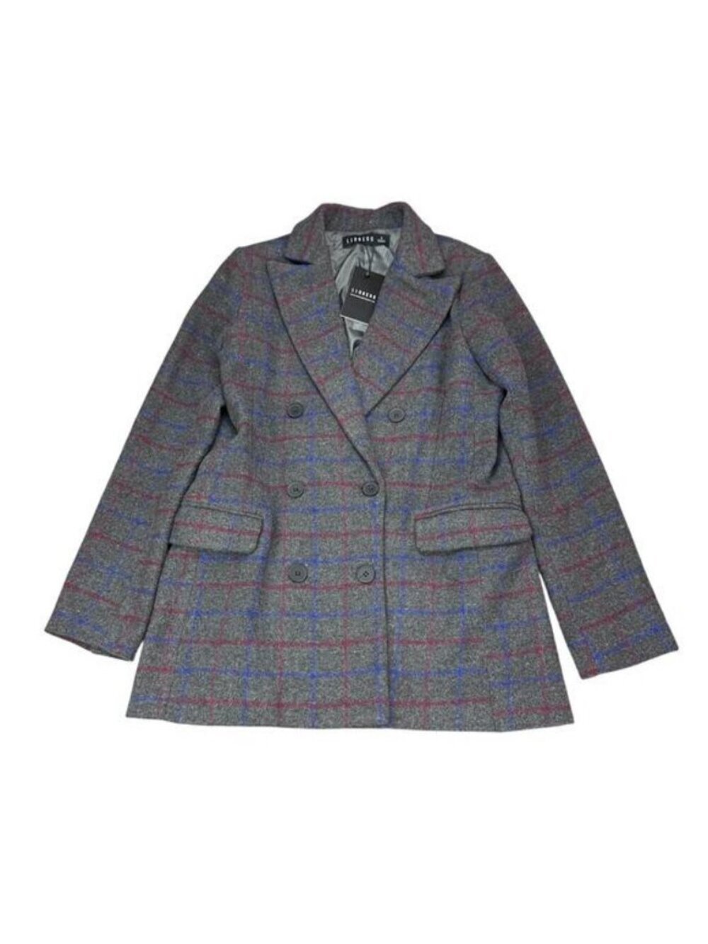 NWT LIONESS Kyra Blazer Size Small Gray - Picture 2 of 5